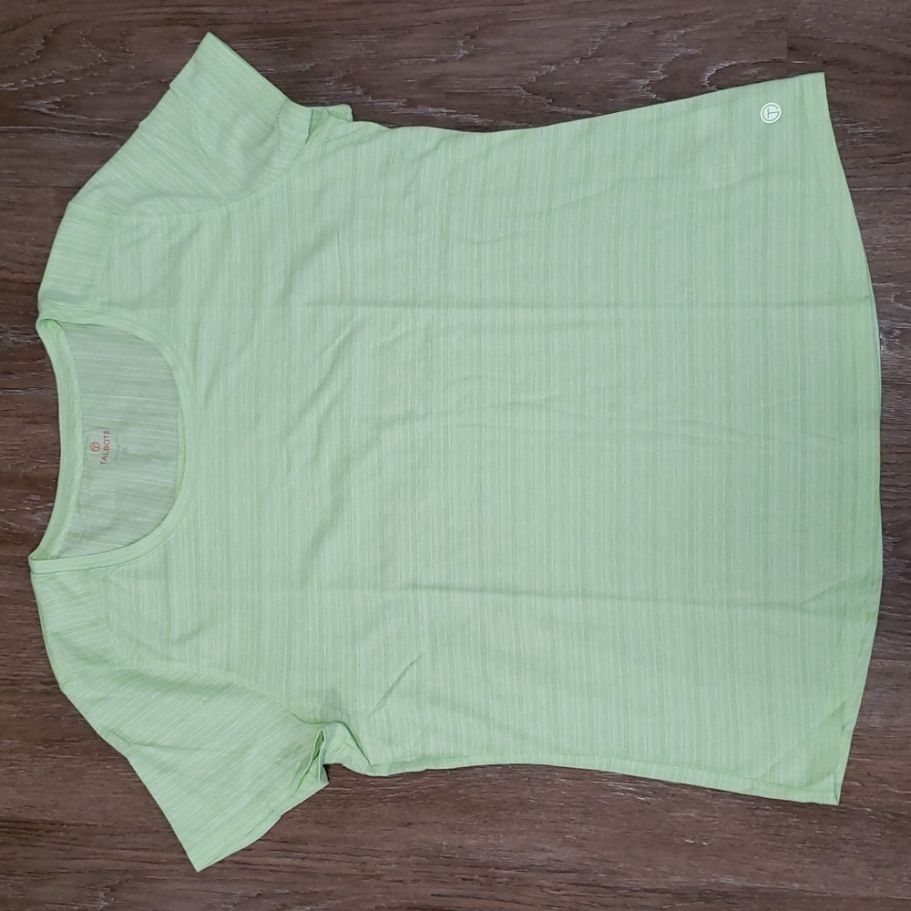 (XL) Talbots Heathered Neon Lightweight Casual Comfy Weekend Relaxed Fit Classic